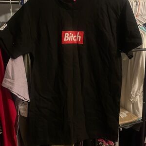 Married to the Mob”B****” shirt